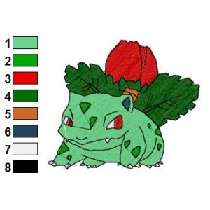 Pokemon Embroidery Design 17